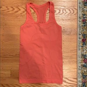 Pink Lululemon Running tank